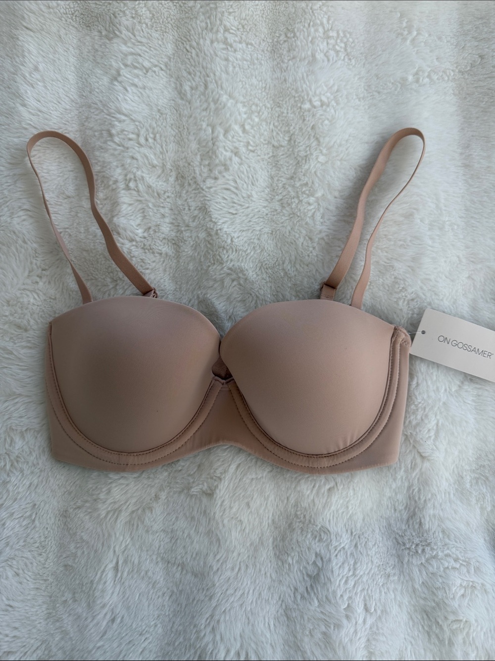 On Gossamer Smooth Strapless Bra